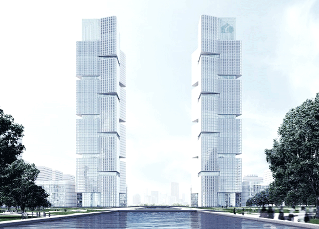 D . 河南鄭州綠地中央廣場 - 艾克森換熱器案例圖片