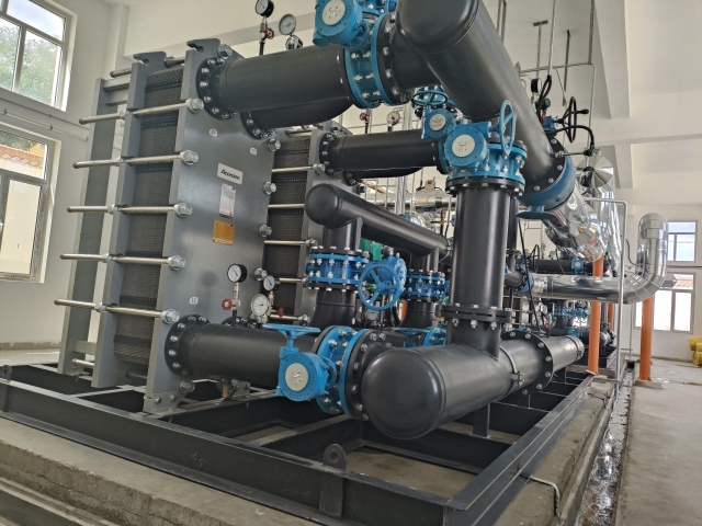 52 溫泉路學(xué)校換熱站 (4) - 艾克森換熱器案例圖片