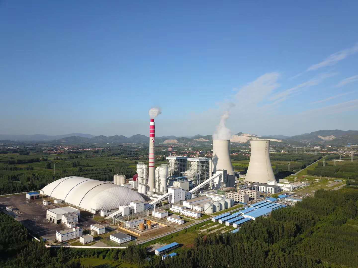 K . 河北建投遵化電廠 - 艾克森換熱器案例圖片