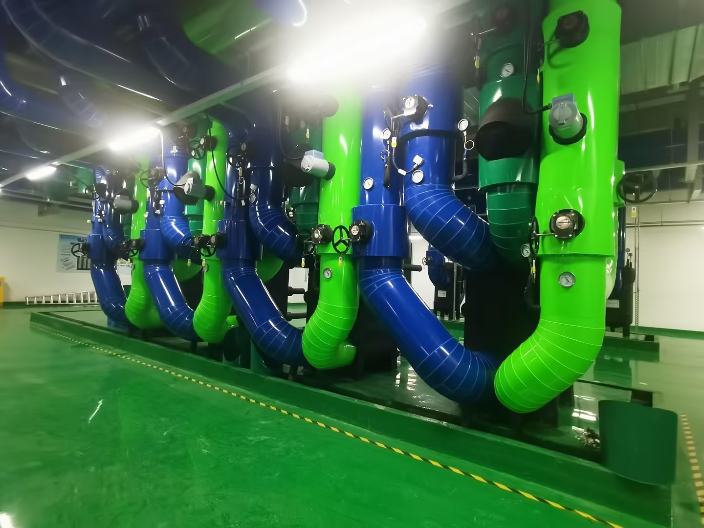 O . 廣東珠海格力電子元器件 - 艾克森換熱器案例圖片